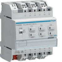 Hager Schalt- und Jalousieausgang KNX 6/3-fach 16 Ampere C-Last, Aktor Retail