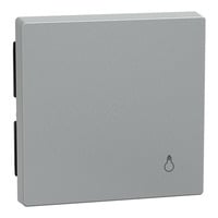 Merten Wippe Licht Wechsel Schalter Kreuz Schalter Taster Einsatz einteilig aluminium, Retail