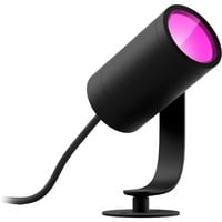 Philips HUE White and color ambiance Lily Gartenstrahler, LED-Leuchte schwarz, Basis-Set