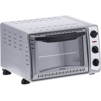 Severin Back- und Toastofen TO 2045, Mini-Backofen silber, 1.500 Watt