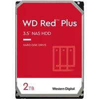 WD Red Plus NAS-Festplatte 2 TB SATA 6 Gb/s, 3,5", 24/7