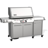 Weber Gasgrill Summit FS38X S Smart, Edelstahl edelstahl, mit CRAFTED Basis-Rahmen und Sear Zone