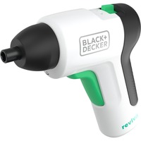 BLACK+DECKER Akku-Schrauber reviva, 3,6Volt weiß/schwarz, integrierter Li-Ion-Akku 1,5Ah