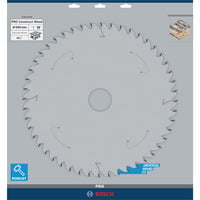 Bosch Professional PRO Construct Wood Kreissägeblatt, Ø 500mm, 36Z Bohrung 30mm, für Tischkreissägen