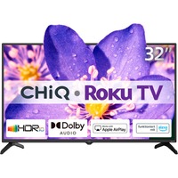 CHiQ L32G5N, LED-Fernseher 80 cm (32 Zoll), schwarz, WXGA, Triple Tuner, SmartTV, Roku TV
