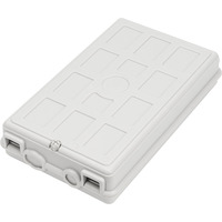 Glasfaser Distributionsbox für den Außenbereich 8x, Spleißbox