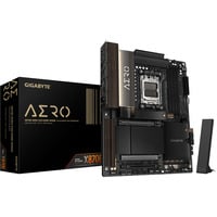 GIGABYTE X870E AERO X3D DARK WOOD, Mainboard schwarz/holz