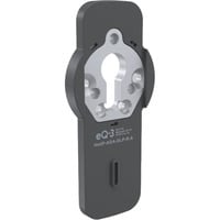 Homematic IP Adapter Rundrosette Türschlossantrieb – pro (HmIP-ADA-DLP-R-A), Halterung anthrazit