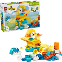 LEGO 10448 DUPLO Town Tiere auf Rädern 3-in-1-Set, Konstruktionsspielzeug