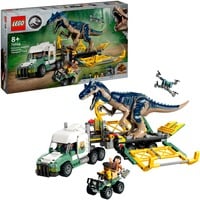 LEGO 76966 Jurassic World Dinosaurier-Missionen: Allosaurus-Transporter, Konstruktionsspielzeug 