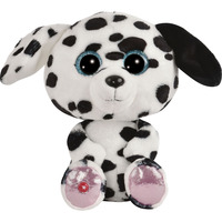 NICI Glubschis Dalmatiner Dottino, ca. 15cm, Kuscheltier schwarz
