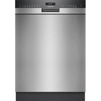 Siemens SN45ZS07CE iQ500, Spülmaschine edelstahl (gebürstet)/schwarz, 60 cm, Home Connect