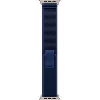 Apple 49 mm Trail Loop, Uhrenarmband blau/titan, Größe M/L