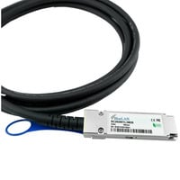 BlueOptics BlueLAN Direct Attach Kabel kompatibel zu Huawei QSFP28-100G-CU3M schwarz, 3 Meter