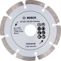 Bosch Heimwerken & Garten Diamanttrennscheibe Universal, Ø 115mm Bohrung 22,23mm