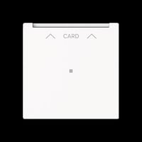 Busch-Jaeger Zentralscheibe Cardschalter 1792 U-44M, Taster weiß, Retail