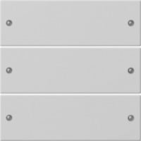 Gira Wippenset dreifach grau, Retail