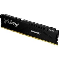 Kingston FURY DIMM 8 GB DDR5-5200 , Arbeitsspeicher schwarz, KF552C36BBE-8, FURY Beast, AMD EXPO