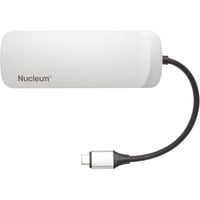 Kingston Nucleum USB-C-Hub, Dockingstation silber