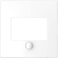 Merten Zentralplatte für Universal Temperaturregler mit Touch-Display Typ MEG5775-6035 weiß (glänzend), Retail