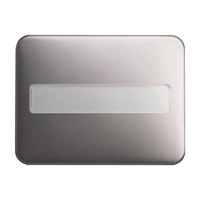 0 Wippe mit Beschriftungsfeld platin, Retail