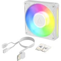 ARCTIC BioniX P12 A-RGB, Gehäuselüfter weiß/weiß, 120 mm