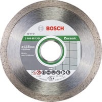 Bosch Professional Diamanttrennscheibe Standard for Ceramic, Ø 115mm 10 Stück, Bohrung 22,23mm