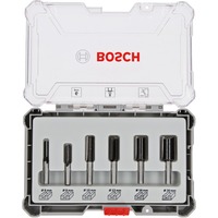 Bosch Professional Nutfräser-Set, 6-teilig 8mm-Schaft