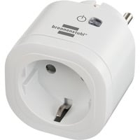 Brennenstuhl Connect WiFi Steckdose WA 3600 XS02 weiß, Sprachsteuerung, Zeitschaltuhr, App