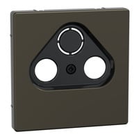 Merten Zentralplatte, Abdeckung bronze, Retail