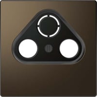 Merten Zentralplatte, Abdeckung bronze, Retail