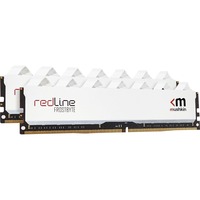 Mushkin DIMM 32 GB DDR4-4000 (2x 16 GB) Dual-Kit, Arbeitsspeicher weiß, MRD4U400JNNM16GX2, Redline, INTEL XMP