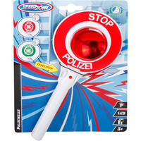 VEDES Polizeikelle mit 2 LED-Lichtern, Maße ca. 19 x 25 cm, Spiel 