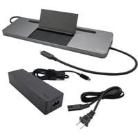 i-tec USB-C Metal Ergonomic Triple 4K Docking Station, Dockingstation grau, mit Ladegerät