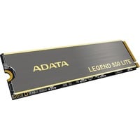 ADATA LEGEND 850 LITE 1 TB, SSD dunkelgrau/gold, PCIe 4.0 x4, NVMe 1.4, M.2 2280