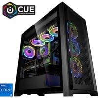 ALTERNATE Gaming-PC iCUE Edition • RTX 4080 SUPER • Intel® Core™ i7-14700K • 32 GB RAM schwarz/transparent, Windows 11 Home 64-Bit