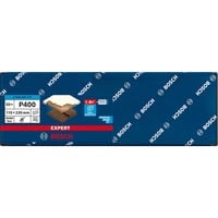 Bosch Professional Expert M480 Netzstruktur-Schleifblatt 115 x 230mm, K400 50 Stück, für Schwingschleifer