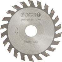 Bosch Professional Schlitzfräser Ø 105mm x 20mm, 22Z für Schattenfugenfräse GUF 4-22 A und PSF 22 A