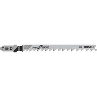 Bosch Professional Stichsägeblatt T 101 D Clean for Wood, 100mm 100 Stück