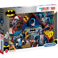 Clementoni Supercolor - DC Batman, Puzzle 180 Teile