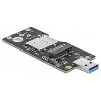 4043619631667 - USB 32 Gen 1 Konverter Typ-A Stecker zu M2 Key B mit SIM Slot 63166 4043619631667 - USB 32 Gen 1 Konverter Typ-A Stecker zu M2 Key B mit SIM Slot 63166