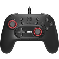 HORI Horipad +, Gamepad schwarz/rot, Nintendo Switch, PC