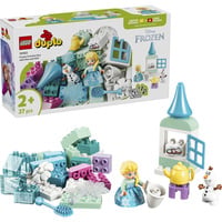 LEGO 10462 DUPLO Disney Frozen Kreativbox mit Elsa und Olaf, Konstruktionsspielzeug 