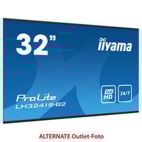 iiyama ProLite LH3241S-B2, Public Display schwarz (glänzend), FullHD, IPS, Lautsprecher, Media-Player