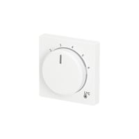 0 Zentralscheibe Temperatur rund, Thermostat weiß, Retail