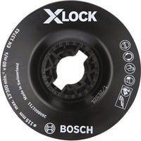 Bosch Professional PRO Backing Pad, X-LOCK Stützteller weich, Ø 115mm, Schleifteller für X-LOCK Winkelschleifer