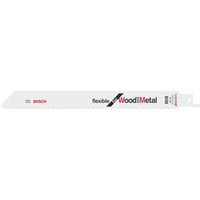 Bosch Professional Säbelsägeblatt S 1022 HF Flexible for Wood and Metal, 100 Stück Länge 200mm