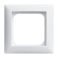 Busch-Jaeger Abdeckrahmen einfach, Abdeckung aluminium, Retail