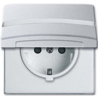 4011395172315 - 2CKA002064A0300 Geräteeinsatz IP44 Weißaluminium (RAL 9006) Aluminium