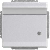 Busch-Jaeger Schutzkontaktsteckdose Einsatz aluminium, Retail